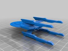 Star Trek Stargazer Picard 3D Printer Model