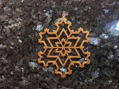 Koch Snowflake 3a 3D Printer Model