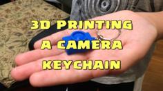 Lil Camera Charm Keychain 3D Printer Model