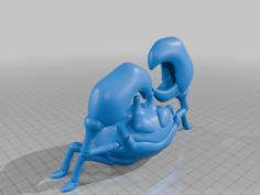 Krabby Multicolor 3D Printer Model