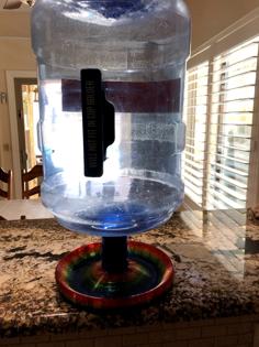 Water Bottle Stand 3D Printer Model