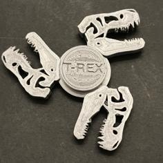 T-Rex Fidget Spinner 3D Printer Model