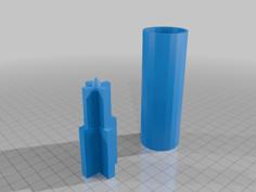 Fishing Pole Stand 3D Printer Model