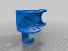 Toothpaste / Toothbrush / Tongue Scraper Holder 3D Printer Model