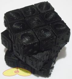 Rubik’s Cube For The Blind (fully Printable) 3D Printer Model