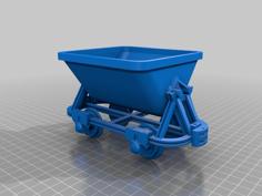 G Scale Tipper Alternate Parts 3D Printer Model