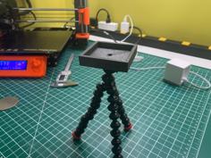 Wyze Cam Tripod Mounting Plate 3D Printer Model