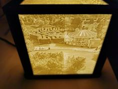 Lithophane Lamp (everything Screwable) 3D Printer Model