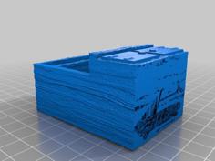 Empty Cupboard Cabinet 3D Printer Model