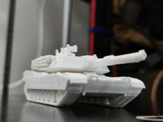 Easy Print 1:100 M1A1 Abrams 3D Printer Model