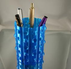 Simple Pencil Or Pen Holder 3D Printer Model