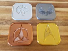 Star Trek – Coaster Set 3D Printer Model