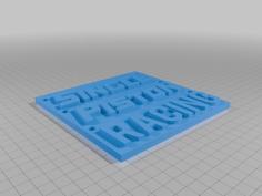 Single Piston Racing 3D Printer Model