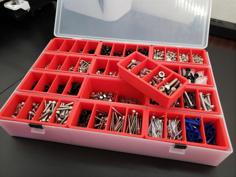 Nesting Small Parts Organizers 3D Printer Model