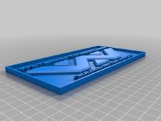 Weyland-Yutani Corporation Sign – Aliens 3D Printer Model