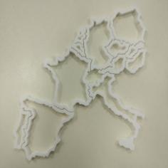 E3D+VET Exercise: EU Borders 3D Printer Model