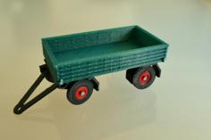 Flatbed Trailer 1:87 H0-scale 1/87 3D Printer Model