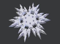 Snowflake Ornament 3D Printer Model