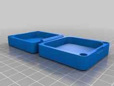 Magnetic Box With Hinge (55x55mm) 3D Printer Model