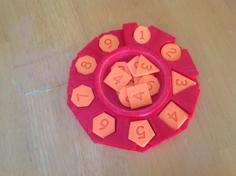 D&D 5E – Spell Slot Tray And Tokens 3D Printer Model