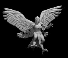 Owl Harpy 3D Printer Model