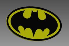 Batman Logo 3D Printer Model