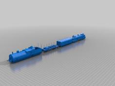 Polish Armoured Train 3D Printer Model