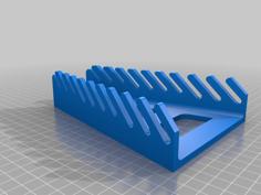 Wrench Set Rack, 10 Slots 3D Printer Model