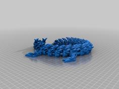 Articuled Dragon 3D Printer Model