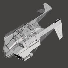 Pimped Raven Darkstar Fuselage 3D Printer Model