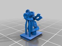 Galactic Crusaders – Remix – Norse King’s Heavy Siege Armour – 6-8mm 3D Printer Model