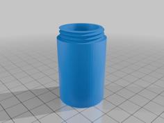 Pill Bottle Stackable 3D Printer Model