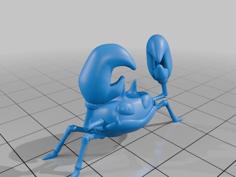 Pokemon Krabby #98 – Optimized For 3D Printing 3D Printer Model