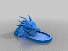 Dragon Head Dice Tower 3D Printer Model