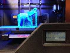 Elephant Figurine 3D Printer Model