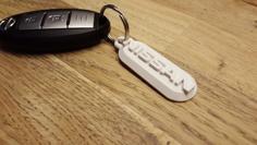 Nissan Key Ring 3D Printer Model