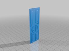 Deco Doors Routed/ Applied 3D Printer Model