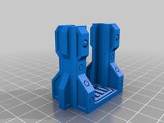 Star Crawler Terrain: Air Lock Doors (Zombicide Invader, Kill Team, Necromunda, Nemesis, Star Wars Legion Space Hulk) 3D Printer Model