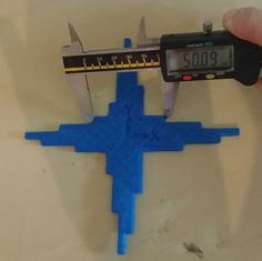 Calibration Cross 3D Printer Model