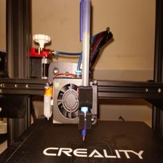 Pen / Plotter Mount For Creality Ender X / CR-20 Pro 3D Printer Model