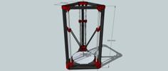 Delta’Q 3D Printer 3D Printer Model