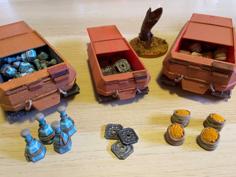 Dune Imperium Spice Harvester Container For Board Game 3D Printer Model