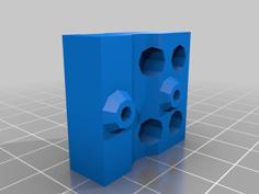 TOM X-Axis Follower – Recessed Bearing Bolts 3D Printer Model