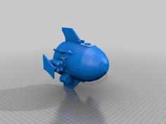 Disney’s Atlantis Subpod 3D Printer Model