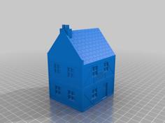 FOW City House – Timbered House 3D Printer Model