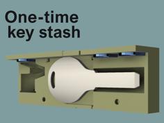 One-time Key Stash 3D Printer Model