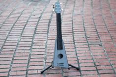 Playable Guitar – Printable Without Supports 3D Printer Model