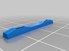 Railway Track With Concrete Sleepers 1:87 3D Printer Model