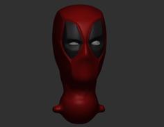 Deadpool Gijoe ORING HEAD 3D Printer Model