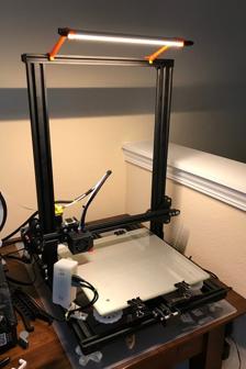 CR10 LED Light Bracket 3D Printer Model